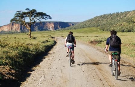 Bike Tour Through Hell's Gate National Park from Nairobi