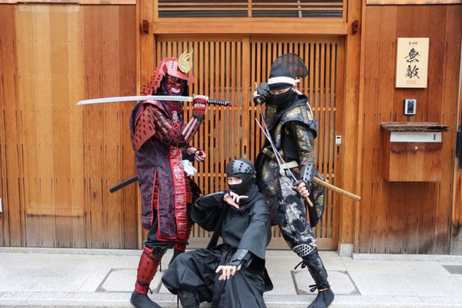 1 Hour Samurai Ninja Show in Gion Kyoto photo 2