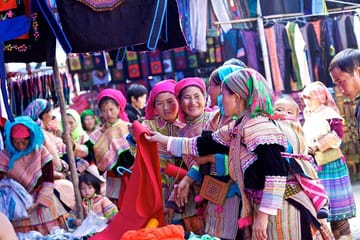 From HANOI: Sapa and Bac Ha Market 2 Days Tour, Depart Saturday