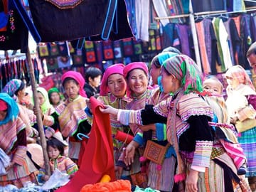 From HANOI: Sapa and Bac Ha Market 2 Days Tour, Depart Saturday