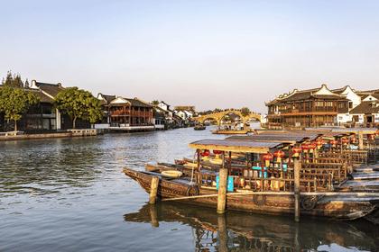 One-Day Tour of Shanghai (Film Park & Zhujiajiao Ancient Town)