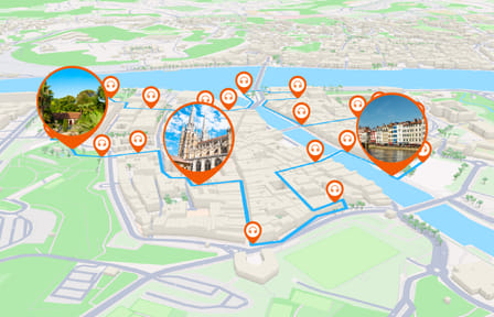 Audio Guided Walking Tour of Bayonne, France (1h20)