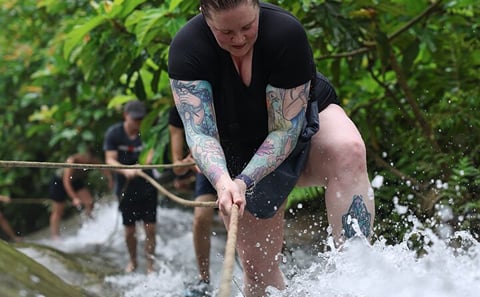 The Original Sticky Waterfalls with Host Annie (Private Tour)