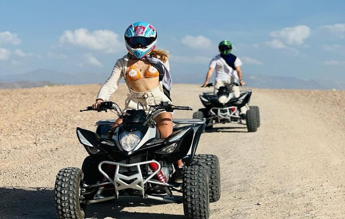 Marrakech: 2 Hours Quad Bike and Camel Ride Experience with Tea