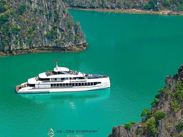 Symphony Cruise- Luxury Day Trip From Hanoi With Express Transfer