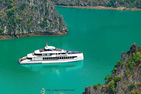 Halong Symphony Cruise: Luxury Day Trip from Hanoi with Stunning Views