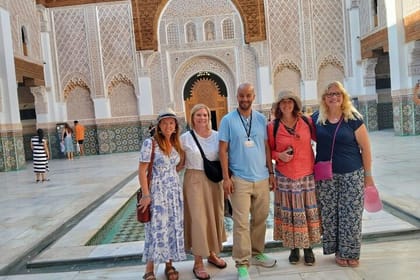 Mindful Medina Yoga with Walking Tour Through the Marrakesh