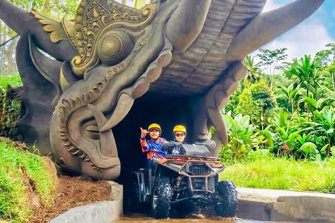 Ubud ATV Ride Through Elephant Cave, Monkey Forest, Waterfall photo 6