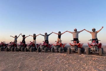 Quad Biking and Camel Riding Tour in Marrakech Desert