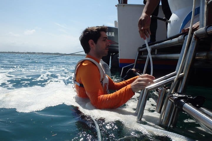 Walk down to the bottom of the sea
