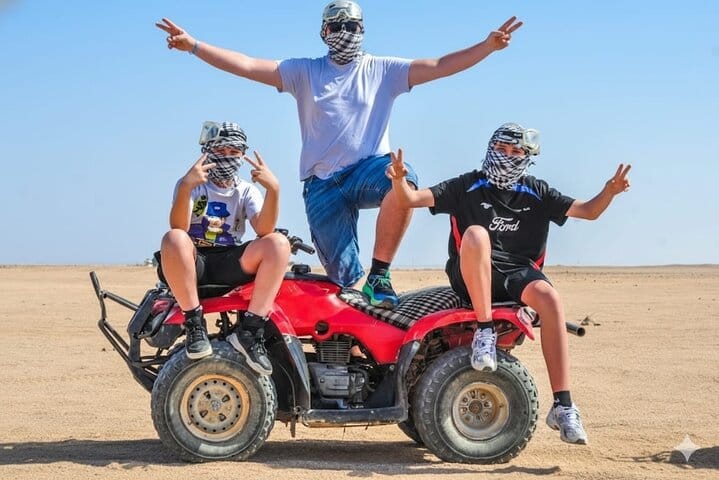 3-Hour Quad Safari & Camel Ride – Morning or Sunset – Hurghada
