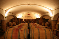 The "Marchesi de Cordano" basement for wine barrels
