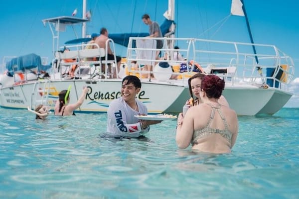 Private Cozumel Catamaran Shore Excursion El Cielo 5h
