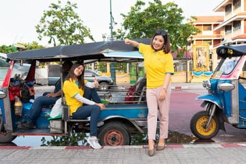 Tuk Tuk City Tour of Bangkok's Flower Night Market