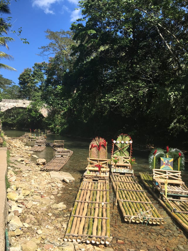 Rose hall great house, great river rafting, limestone massage and atv  combined tour 4