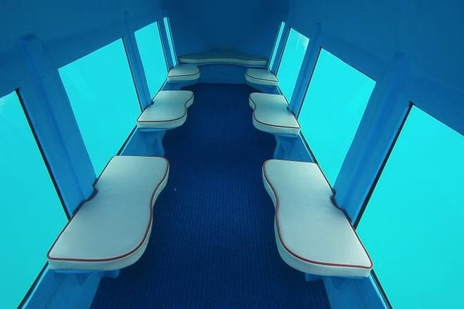 Semi Submarine under water cabin seats