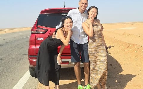 Private Overnight Camping Adventure in White and Black Desert, Egypt