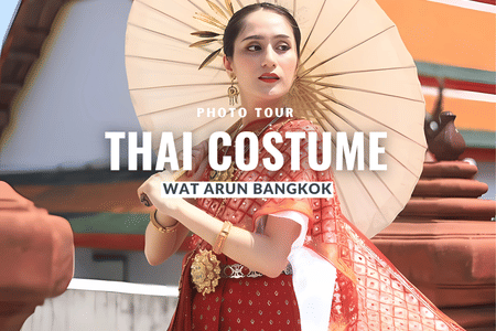 Thai Costume Photo Tour at Wat Arun Bangkok