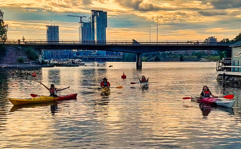 Guided Kayaking Tour of Helsinki's Secret Archipelago