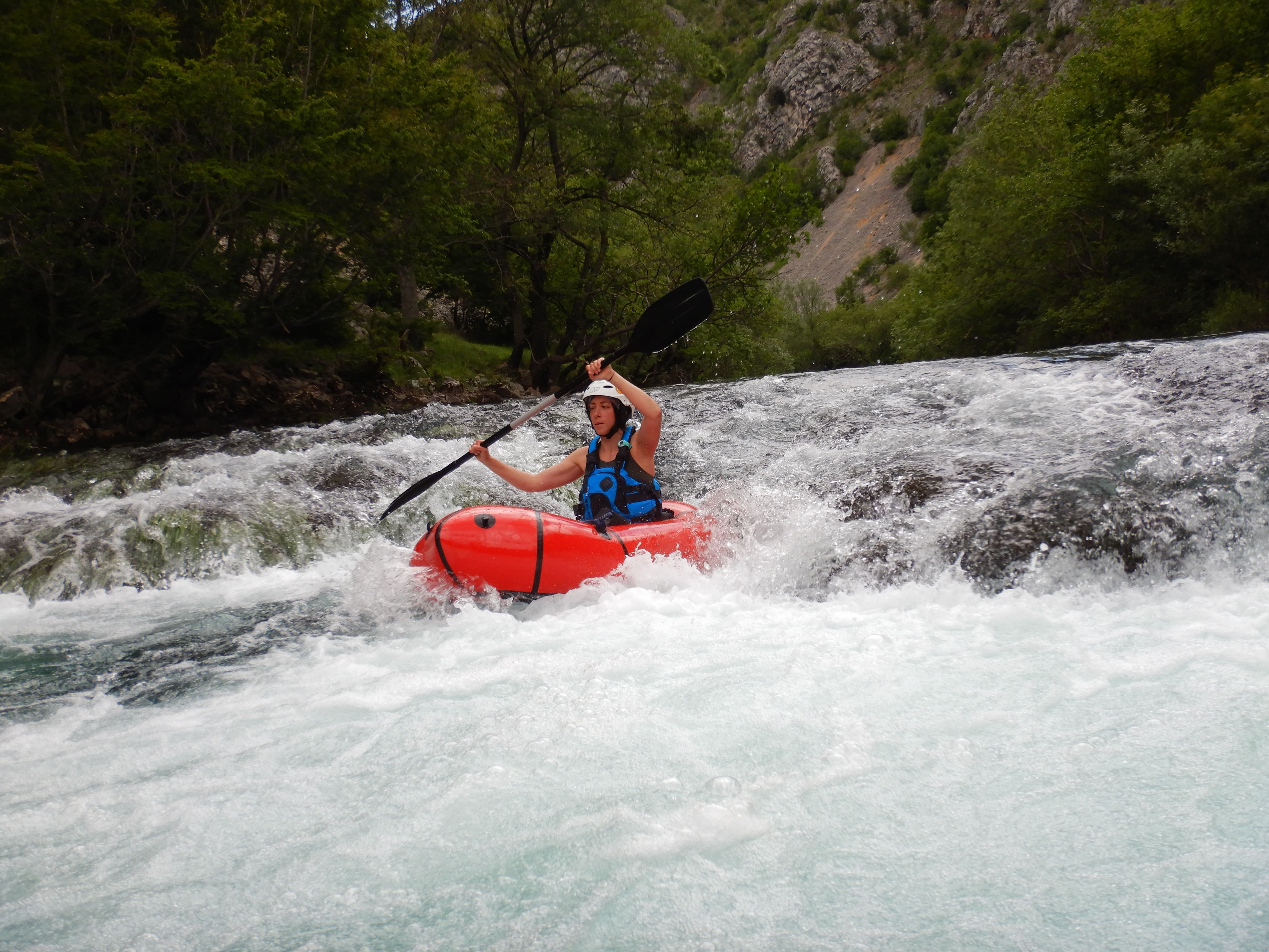 Packrafting Zrmanja River