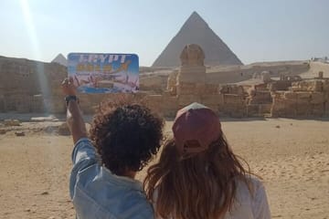 Cultural Tour of Giza Pyramids and Saqqara with Camel Ride