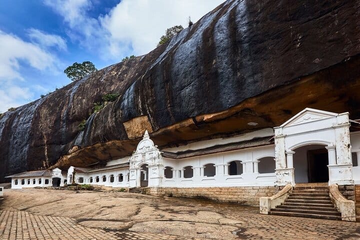 At Dambulla Cave Temple