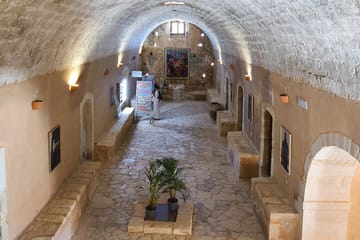 Explore Arkadi Monastery, Margarites Village, and Melidoni Cave
