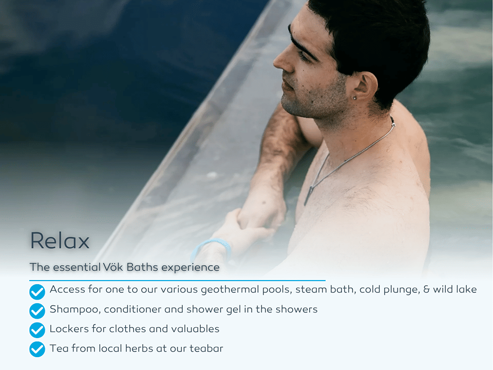 Relax - The essential Vök Baths experience — Vök Baths
