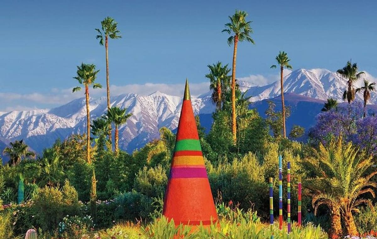 Private Anima Garden & Andre Heller Art and Ourika valley Lunch