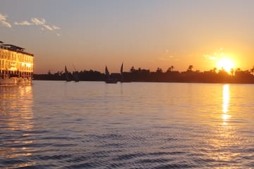 Private Sunset Felucca Sailing Tour on the Nile in Luxor
