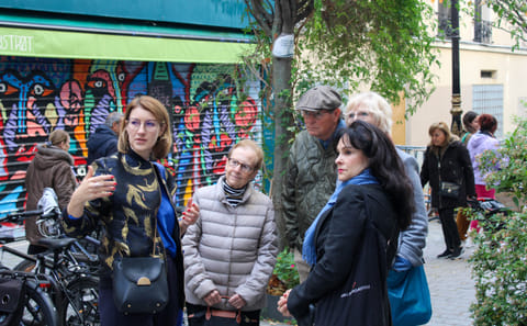 Walking Tour of Paris' Vibrant Street Art Scene