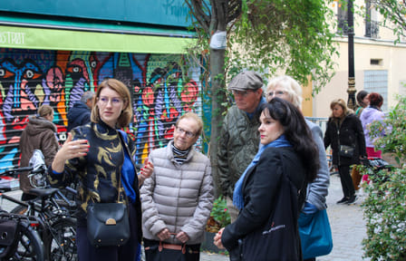 Walking Tour of Paris' Vibrant Street Art Scene