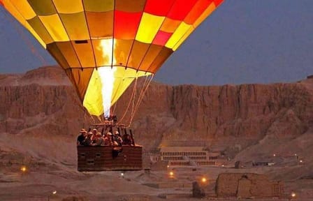 Hot Air Balloon Ride Over Luxor's Ancient Landscapes