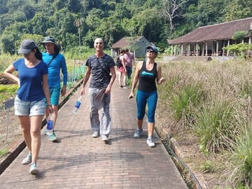 2 Day Navy Peak Trekking, Viethai Village and Ha Long Bay Cruise