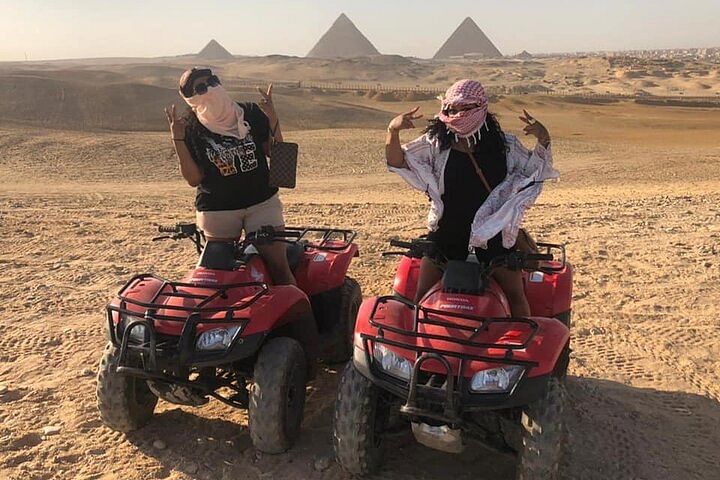 Private Giza Pyramids Tour: Camel Ride & ATV Adventure