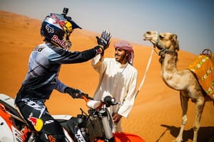 CAMEL & QUAD COMBO IN DOUZ SAHARA DESERT