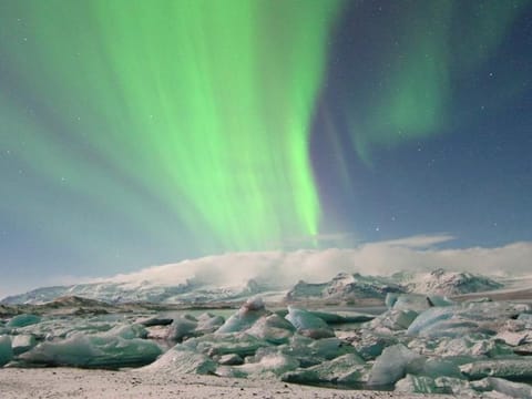 Northern Lights at Jökulsárlón Glacier Lagoon, photo 4