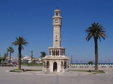 clock tower in izmir