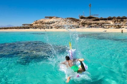 Private Speedboat to Mahmya island with lunch from Hurghada