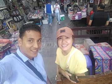 Day trip to Giza Pyramids Citadel & Bazaar