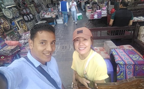 Day trip to Giza Pyramids Citadel & Bazaar