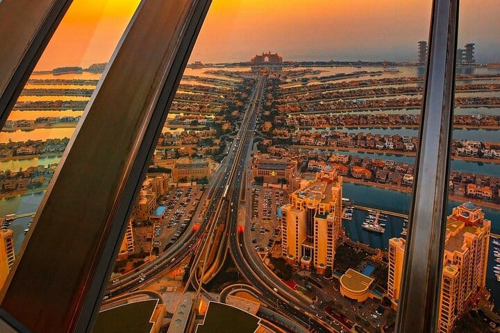 Dubai The View at the Palm with Dubai Frame Tickets 7