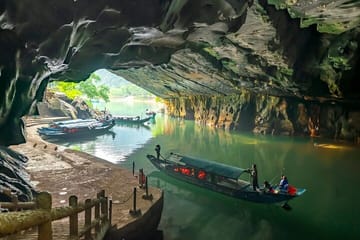 Phong Nha and Paradise Cave Guided Tour from Đồng Hới