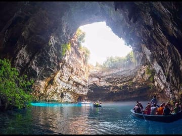 Melissani Cave