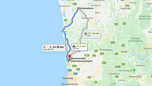 Anamaduwa City to Colombo Airport (CMB) Private Transfer