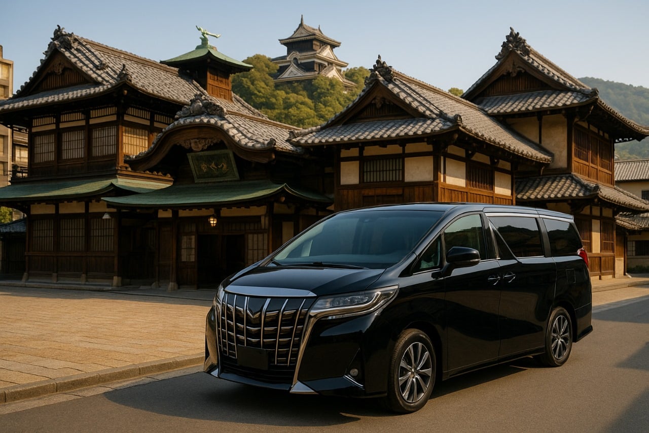 Matsuyama Private Vehicle Service with Restaurant Reservation
