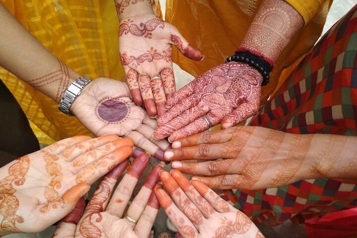 Henna on Hands