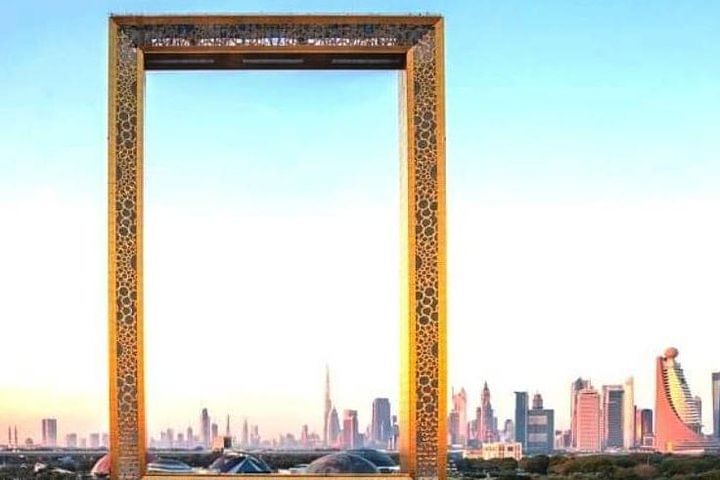 Modern Visions of Dubai - Dubai Marina Cruise and Dubai Frame Visit