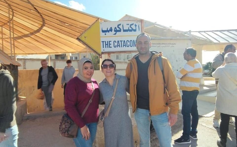 Alexandria Port: Catacombs, Citadel & Library Tour