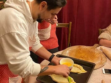Khachapuri cooking master class